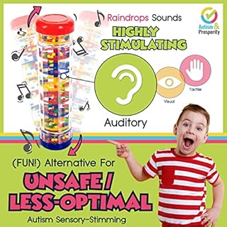Autism & Prosperity Kids Toys All-Around Sensory Stim Alt Autistic Children Set, ASD Boys Girl Teen Rainmaker Bubbler Balls Special Needs No 1-3 Toddlers Age 3 4 5-7 8-12 Years Old Products Gifts Game