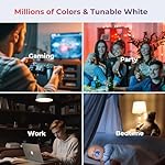 THIRDREALITY Zigbee Smart Color Bulb ZL1 4 Pack, Compatible with Home Assistant, SmartThings, Aeotec, Homey, Hubitat or Echo Devices with Built-in Hub, A19 -RGB Bulb, 2700K-6500K Tunable, 800 Lumens - Image 5
