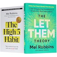 The Let Them Theory & The High 5 Habit by Mel & Sawyer Robbins 2 Books Collection Set