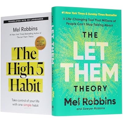 The Let Them Theory & The High 5 Habit by Mel & Sawyer Robbins 2 Books Collection Set