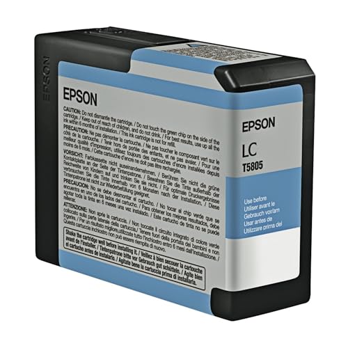 Epson T5805 UltraChrome K3 Light Cyan Cartridge Ink