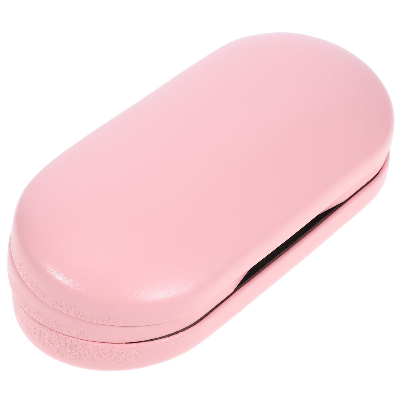 GALPADA Estuche para Lentes de Contacto y Gafas Multiusos Portátil de Doble Capa Espejo, Soporte Compacto de PU Resistente para Viaje y Uso Diario