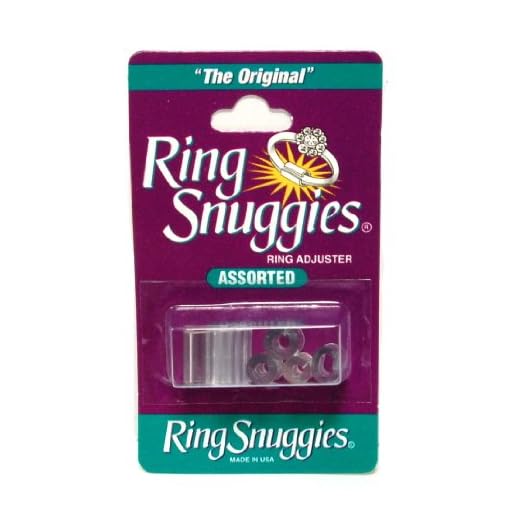 Ring Snuggies Ring Sizer or Assorted Sizes Adjuster Set of Six Per Pack