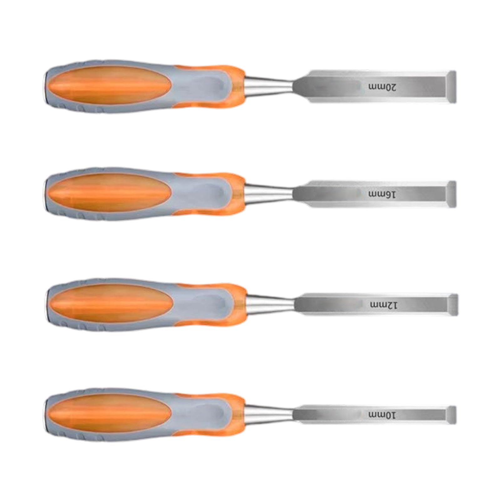 Fromceo A 4Pcs Woodworking Carving Gouge Set Professional For Ergonomic Handle Tool Uxiliary Ccessories Gouge