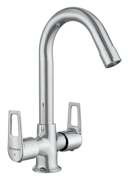 PARRYWARE Centre Hole Basin Mixer (HOT & Cold) (Brass & Chrome Finish) T7215A1
