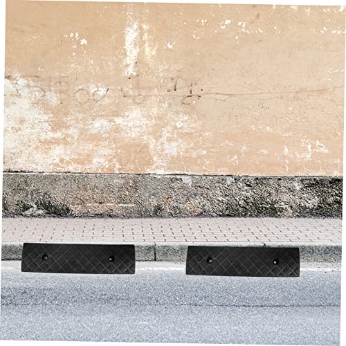 Rampas removibles para umbral de puerta de plástico para camionetas, acceso para silla de ruedas, escalón y alfombra para entrada doméstica miniatura 4