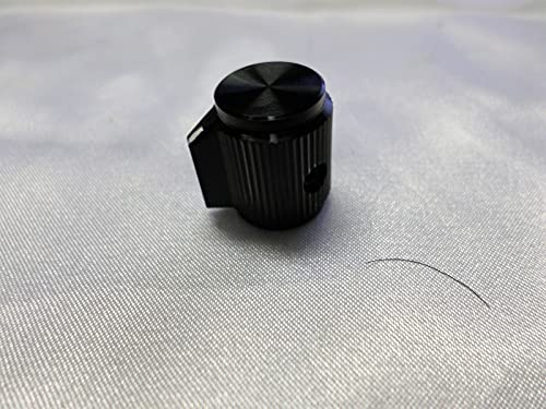 Alco Knob KPN500B 1/8 Straight Knurled Pointer Knob 3.2Mm-1/8