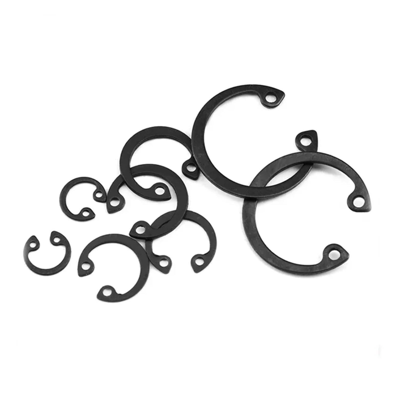 14 stücke M42/45/47/48/50/52/55/56/58/60 Beibehaltung Ring Kreis Elastizität 65Mn C-typ Block Ringe Loop Link(M47)