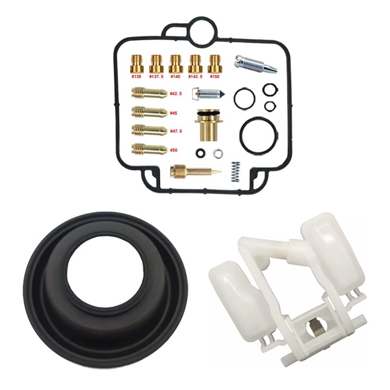 Kit Réparation Carburateur DR650SE Joint Nitrile Diaphragme Flotteur Pointeau 16Q51