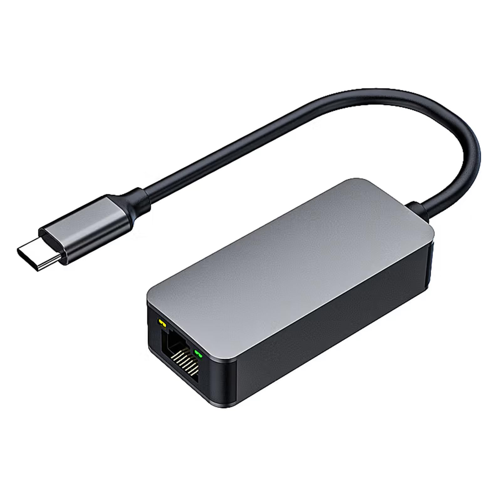 Type C to RJ45 2.5G Network Card with RTL8156B Chip,USB C to RJ45 LAN Port Ethernet Adapter,Aluminum Case 2.5GB Wired External Network Adapter Supports Win7/8/10/XP/Mac OS/Linux-image-45