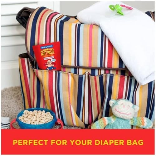 Boudreaux's Butt Paste Maximum Strength Diaper Rash Cream, Ointment For Baby, 2 Oz Tube, 3 Pack #TOP5