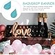 HOMOCONO Regentropfen Girlande Aus Iridescent Papier 1 2M Lange Dekoration FüR Hochzeit Baby Shower Party Und Festliche AnläSse 9 StüCk in Bunt