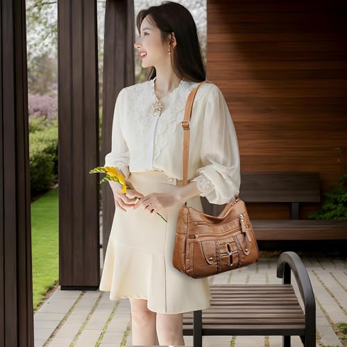 Sac à main tendance en cuir de haute qualité pour femmes actives - 3