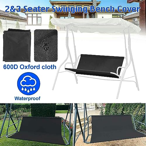 Asiento y respaldo de repuesto para columpio impermeable tela Oxford 600D 4