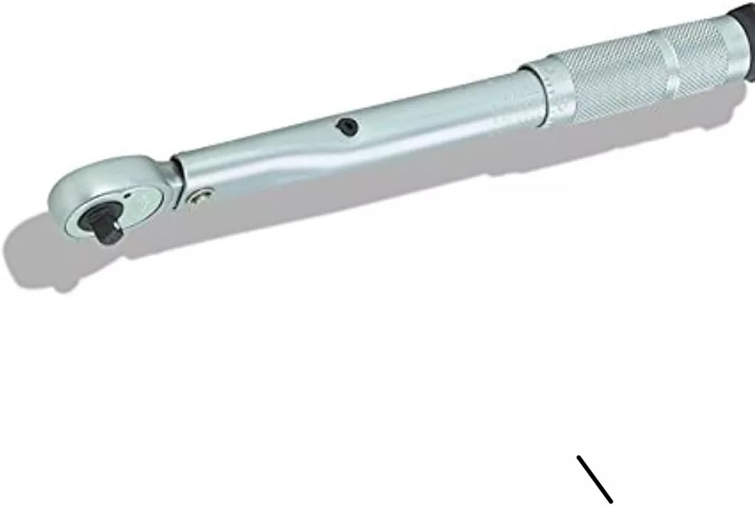 1/4" Drive Click Stop Torque Wrench Reversible 20-200 lbs. with Carrying Case