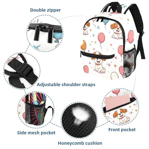 Sac à dos de voyage pour enfant préscolaire multicolore 25.4x10x30 CM - 3