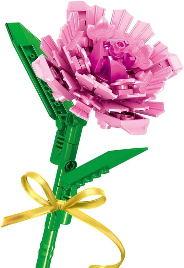 Miniso Carnation Building Blocks - 22X9.5X5.5Cms - Multicolor