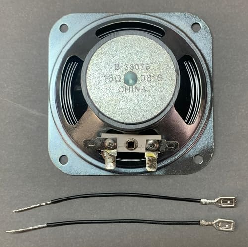 SCFM Replacement 3.5" Black Speaker Cone, Security Speaker Cone, Wired, Corded Electric, Compatible with NuTone Door Speakers IS69 IS67 IS70 IS54 IS55 ISB64