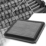 Silver Reusable Washable High Flow Drop-in Air Filter Compatible with 01-03 Toyota Prius
