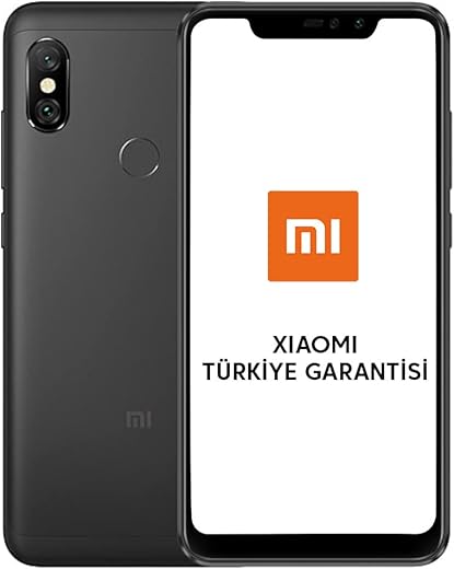 Redmi Note 6 Pro (Black, 4GB RAM, 64GB Storage)