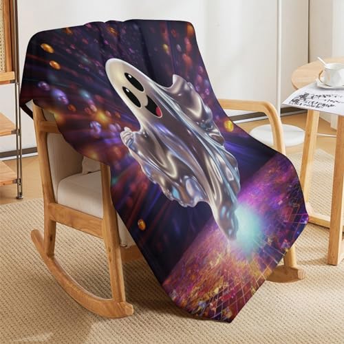Manta muy suave ligera 3D Diskogeist para tardes de sofá y relax 8