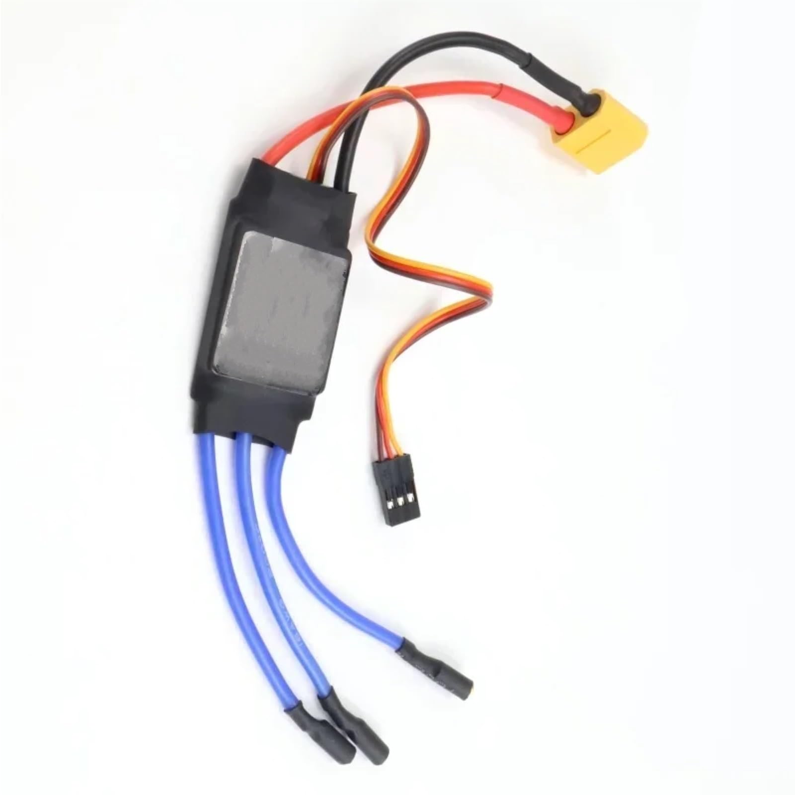 para Controlador Velocidad ESC Sin Escobillas 30A con Enchufe XT60 5V 3A UBEC Piezas Mejoradas Accesorio Modelo Orugas Repuesto Modificadas RC Cepillado Esc