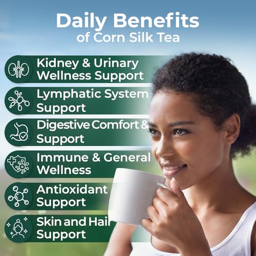 Image of 4 oz. Dry Corn Silk Tea Cornsilk Herb (Stigma Maydis) - 113g Corn Silk Tea Bags Herbal Barba De Maiz (Barba De Elote)