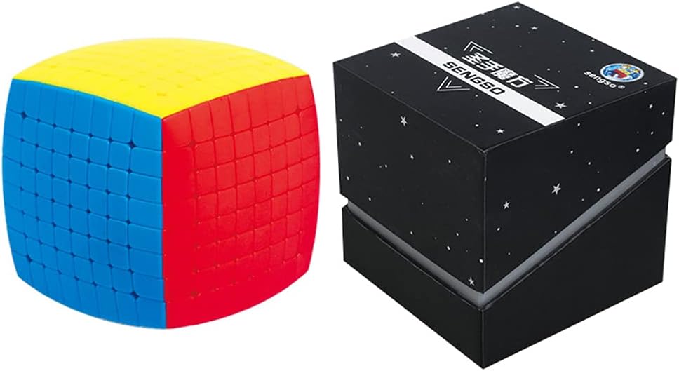 マジックキューブパズル8x8x8プロフェッションキューブ高速スムーズターニングベスト3Dパズルマジックトイ