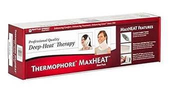Thermophore MaxHEAT and MaxHEAT Plus Petite Moist Heat Pad - Compact 4" x 17" Design for Targeted Pain Relief. Ideal for Pain Relief, Recovery from Physical Activity, and Every Day use.