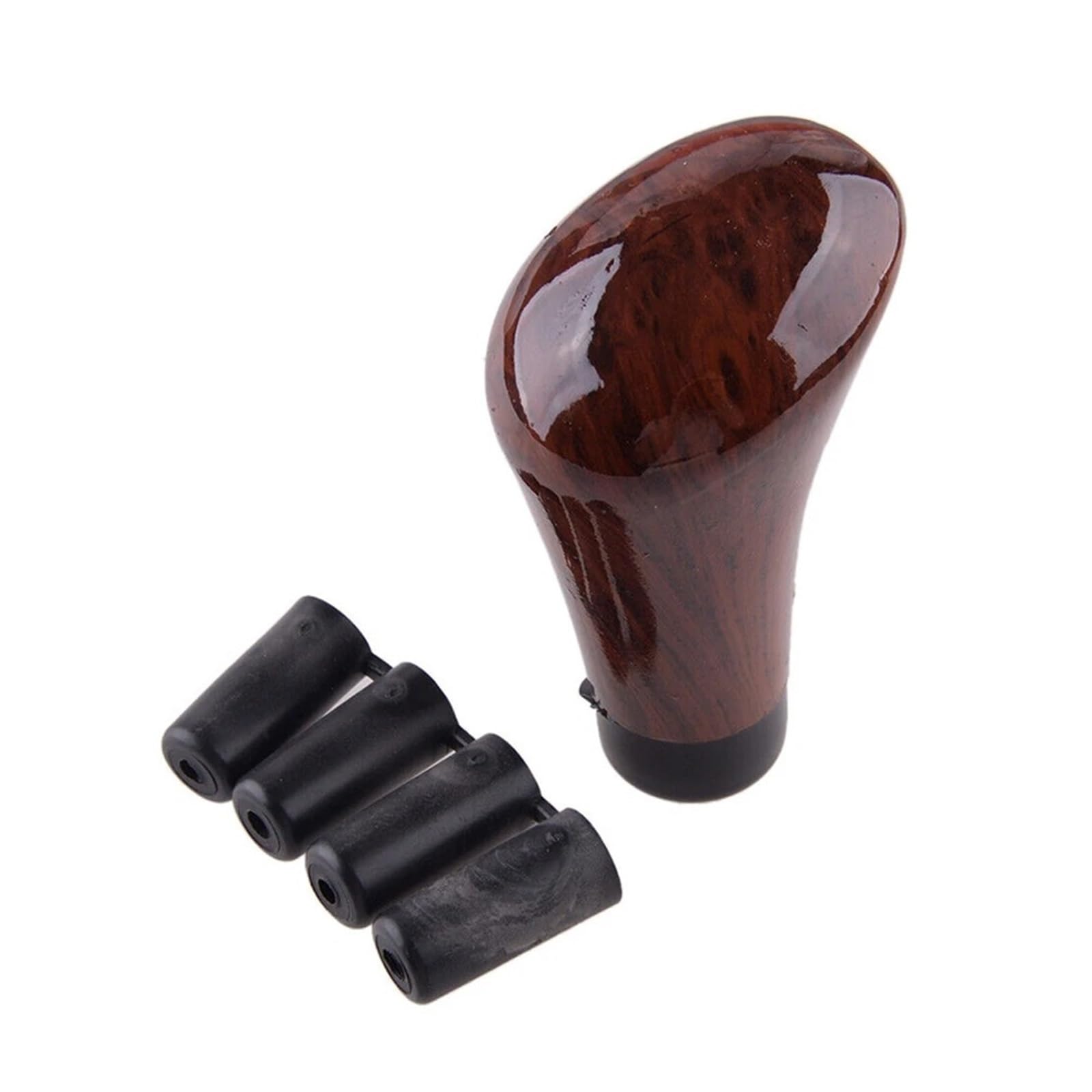 Jxewmtmc One Color Universal Wood Grain Look Car Gear Head Manual Shift Knob Shifter Gear Stick Shift Cover