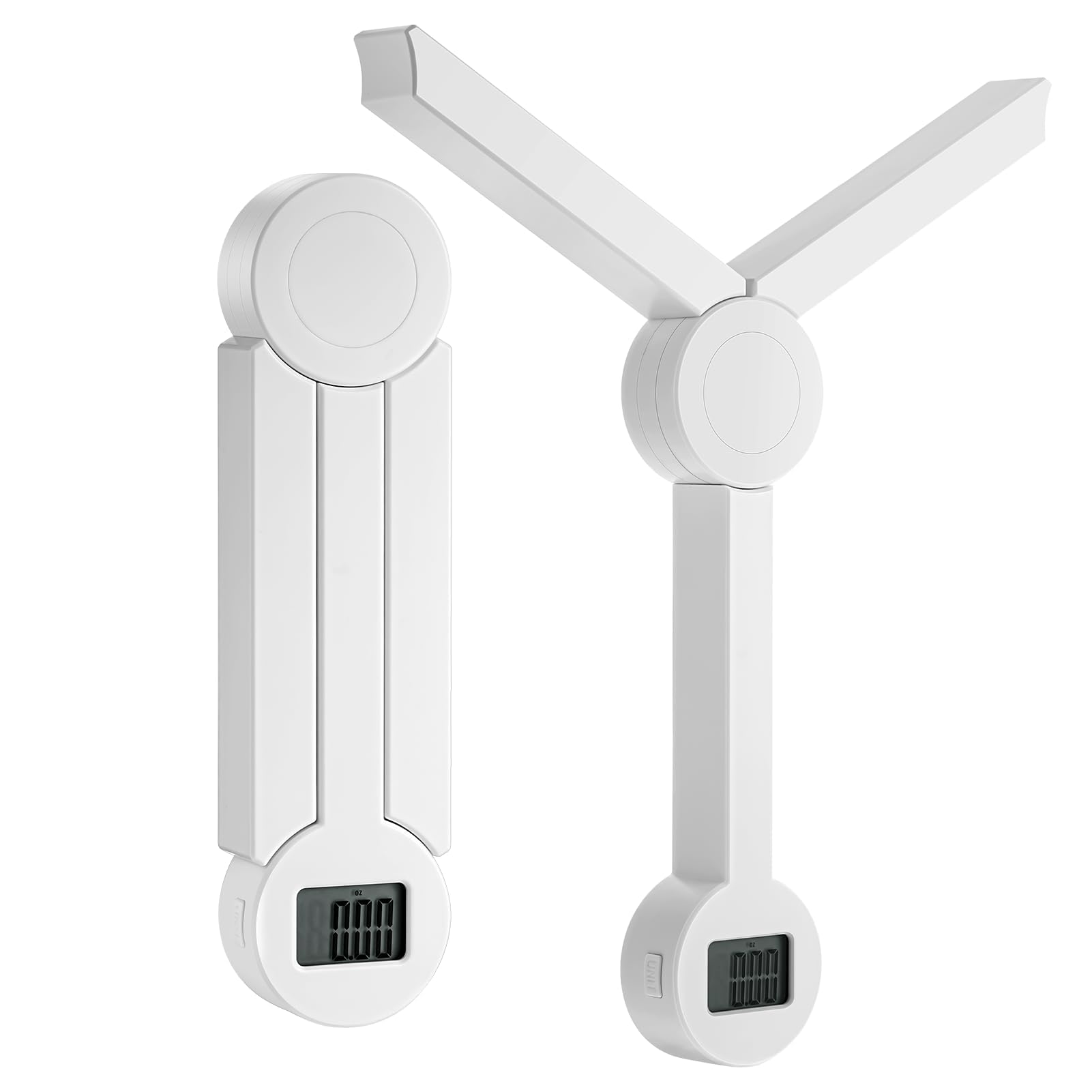 Folding Food Scale,Digital Kitchen Scale,Highly Accurate Compact Small Scale with LCD Display,Portable Food Scale Multiple Units Supported, Travel Scale for Measuring Intake of Healthy