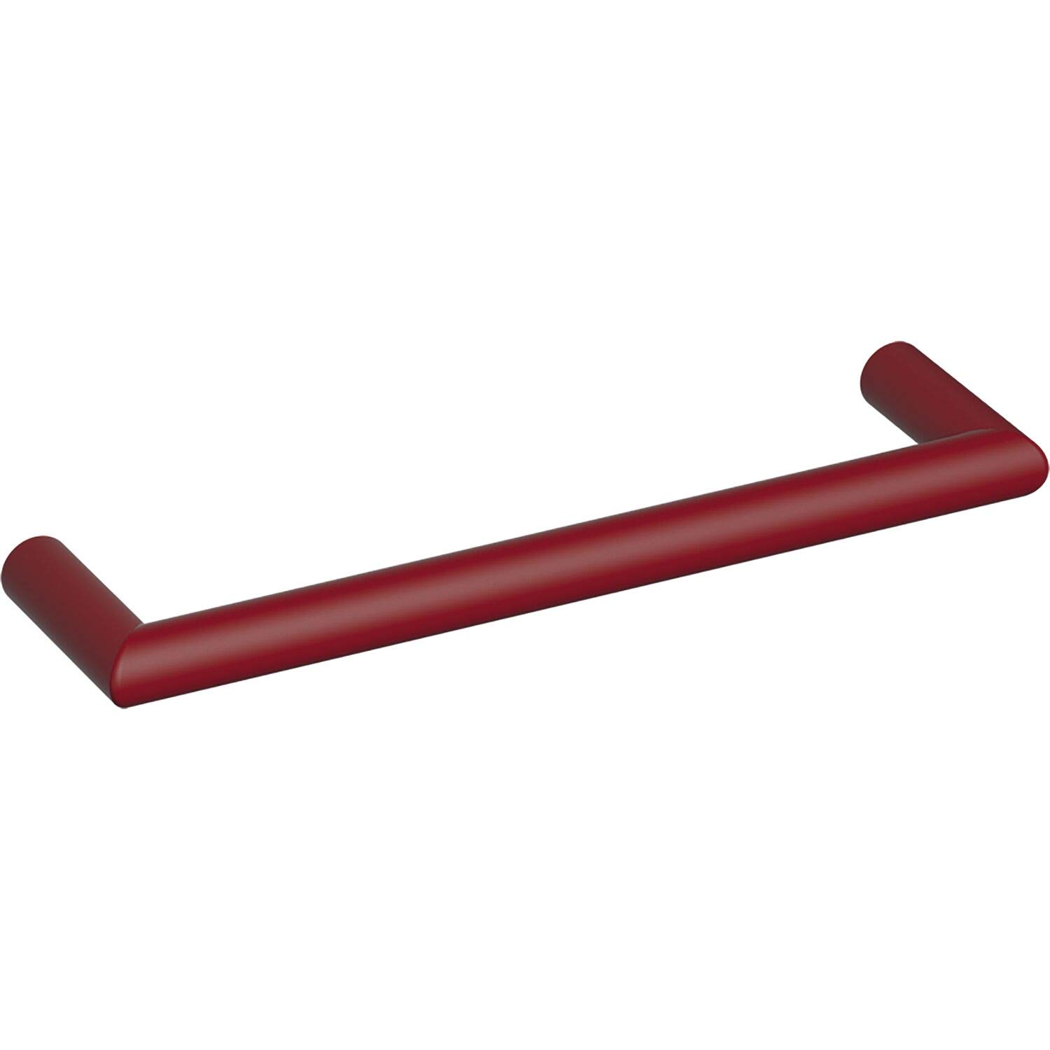 Hewi Heinrich Wilke10B128 33 Handle ø 10 mm 562 LA 128 mm, Width 138 mm, Polyamide, Colour: Ruby red matt