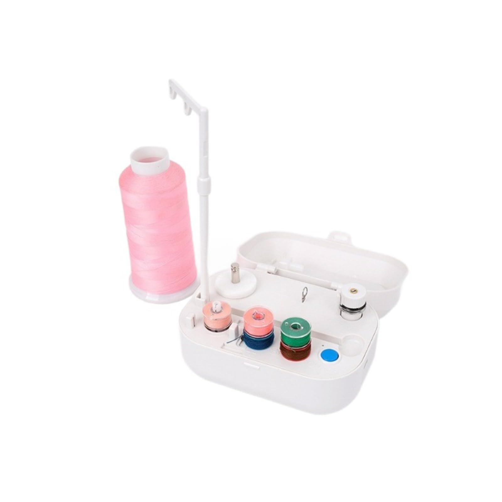 Bobinadora Eléctrica Bobinas para Máquina Husillo Integrado y Almacenamiento Incorporado Acuada para Manualidas y Arreglos
