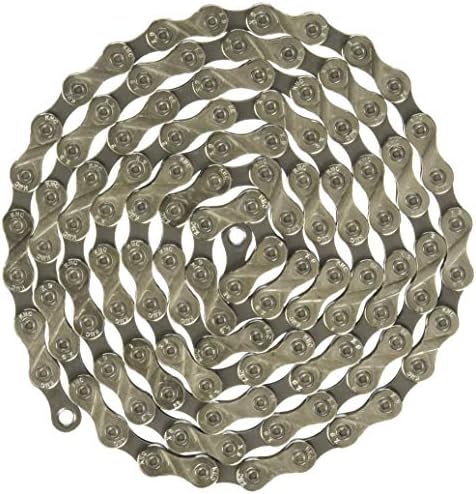 KMC X9.93 Bicycle Chain (9-Speed, 1/2 x 11/128-Inch, 116L, Silver/Black)