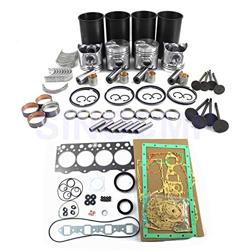 4D95S 4D95L 4D95S-W-1F 4D95S-W-1G Kit di ricostruzione del motore - SINOCMP Parti dell'escavatore per Komatsu D20 D21 apripista PC60-5 PC60-6 PC60-7, 3 mesi di garanzia