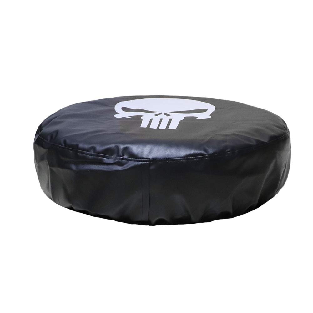 Reserveradabdeckung PVC-Leder-Reservereifen-Abdeckungs-Fall-Schutz-Beutel-Beutel Reifentasche(15 Inch)