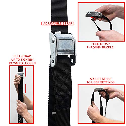 Valor Fitness Gra-2 Abs Plastic Gymnastic Rings With Adjustable Straps (Set Of 2) – Promotes Muscular Physique And Improves Performance In Cross Training, Gymnastics, And Strength Training #TOP4