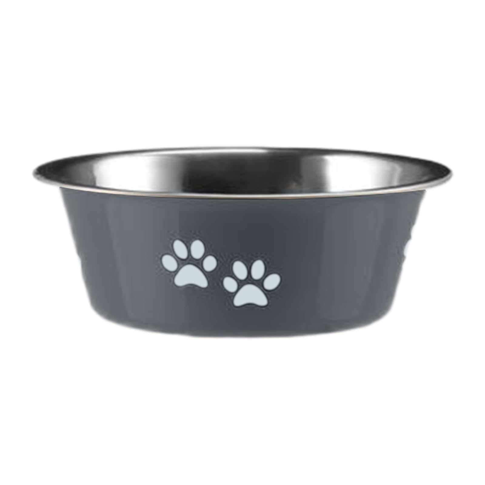 Non-Slip Dog Bowl Personalized Stainless Steel, Small Medium Large Sizes with 6 Colors, Custom Text Dog Bowl