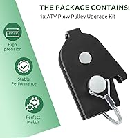 Vista 7 de MOTOQUEEN 81630 Ensamblaje de polea para pala de nieve ATV Kit de mejora de polea para pala ProVantage 78100 y 92100 Base de arado