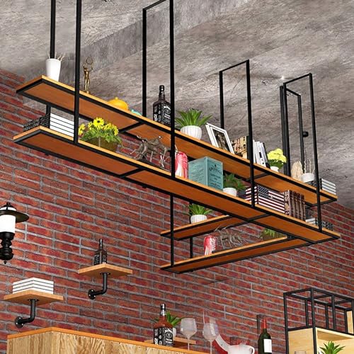 Étagère flottante pour plantes et fleurs avec présentoir en fer - 3