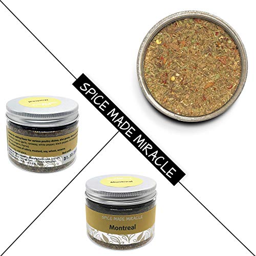 Spice Made Miracle Kruidenmix Montreal - de beste kruiden voor Goose, eenden, kalkoenen, kip en vleesgerechten - Spice… - Afbeelding 4