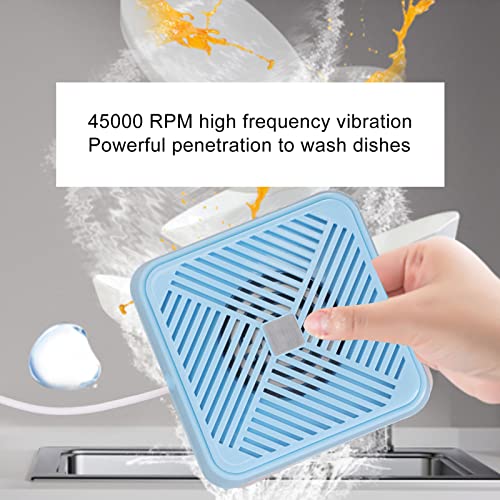 Mini lave-vaisselle compact à double purification pour cuisine