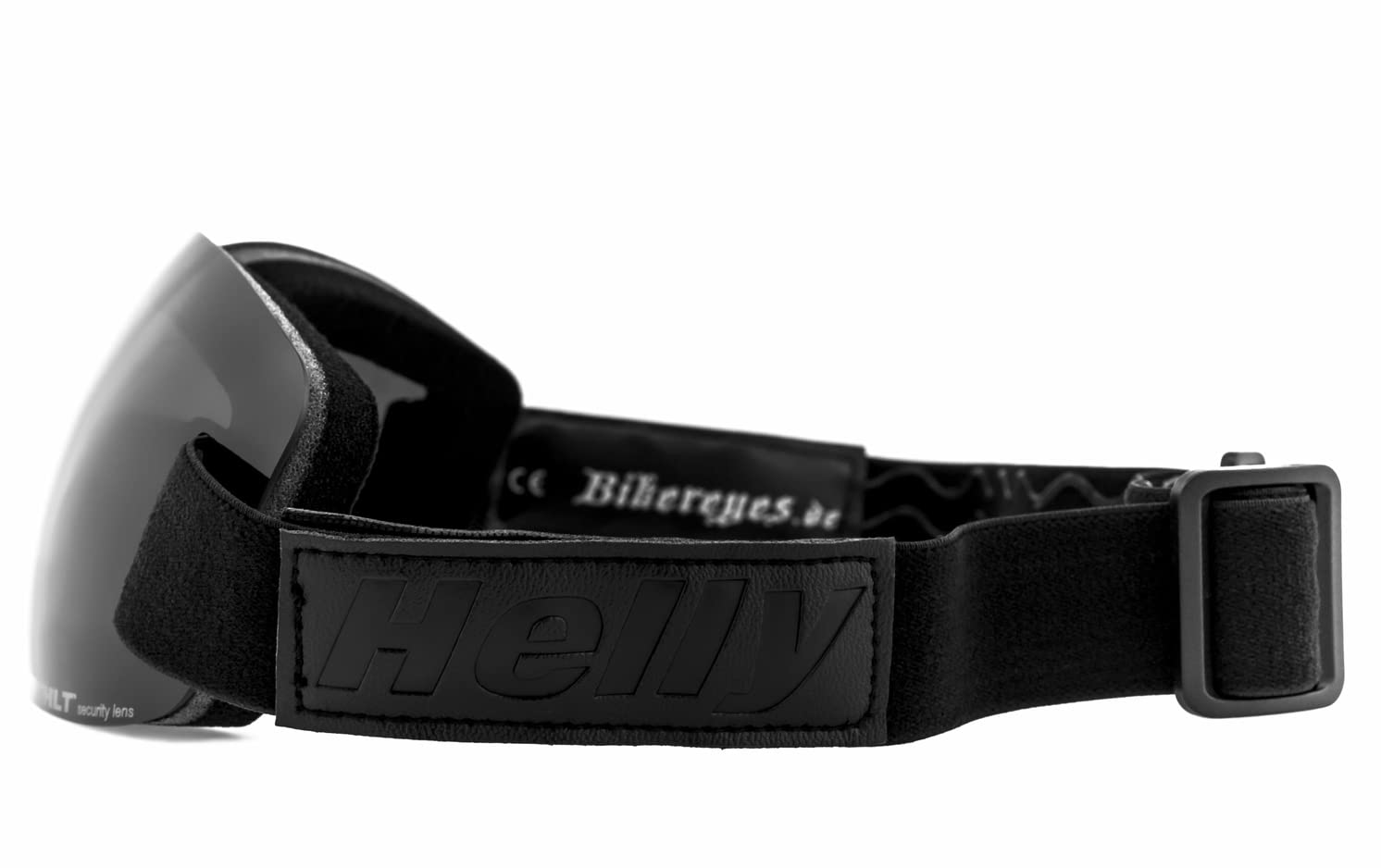 Helly® - No.1 Bikereyes®, occhiali da motociclista, antivento, imbottiti, antiappannamento, vetro di sicurezza HLT® secondo la norma DIN EN 166, ottima sensazione per lunghe uscite | occhiali da moto