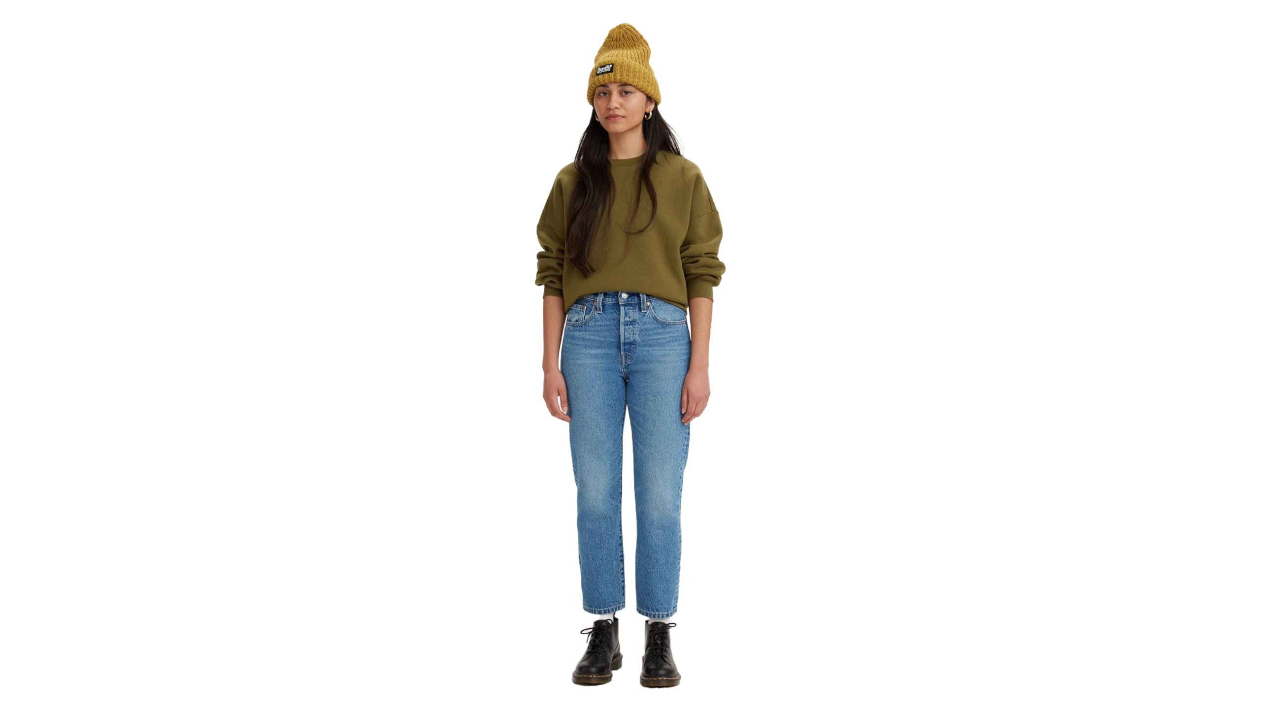 501 Crop Jeans Jean Pantolon Kadın