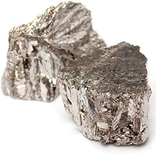 VAKOOBA PURE BISMUTH Chunk 200 GMS(i 99.99+% Pure) Raw Bismuth Metal Premium Grade Great for Crystal Making
