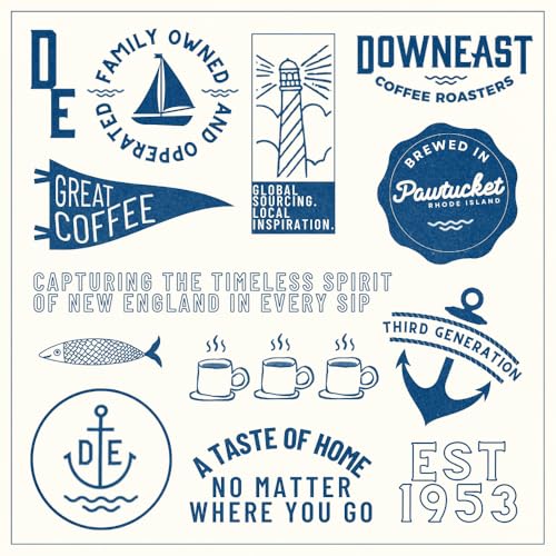 Downeast Coffee Roasters Café en Grano Supremo Crema Espresso 2 lb miniatura 6