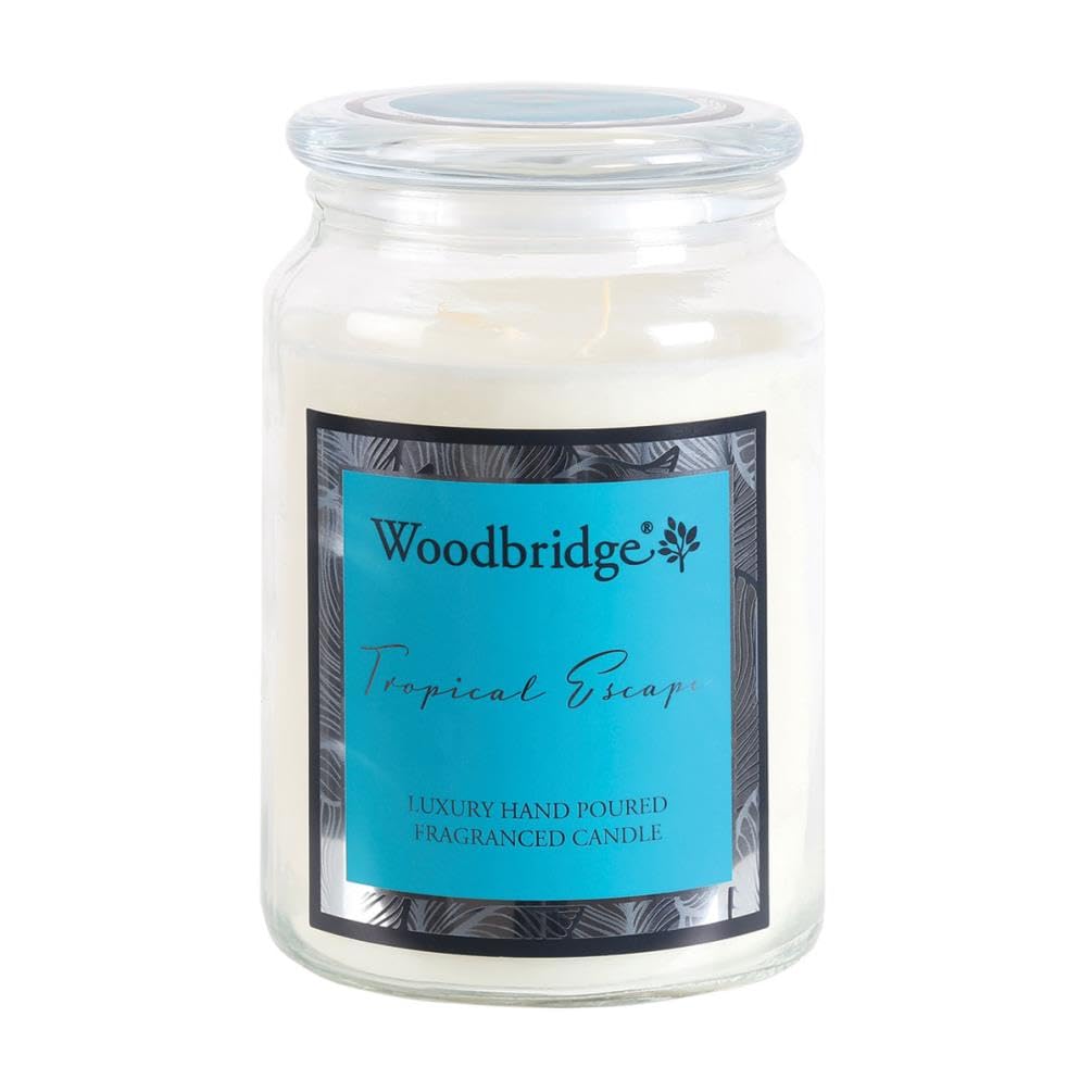Aroma Accessories Woodbridge Tropical Escape Large Jar Candle