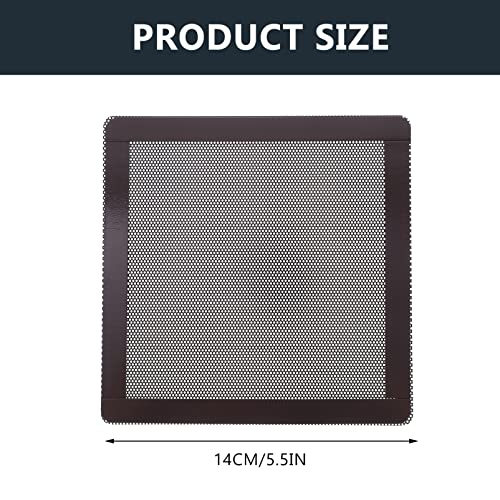 Mobestech 4 Pces Filtro de Ventilador de Pc Quadro Magnético Grades de Filtro de Ventilador de Compu