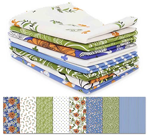 Tissu patchwork coton imprimé floral Soimoi pour créer des plaids et décos