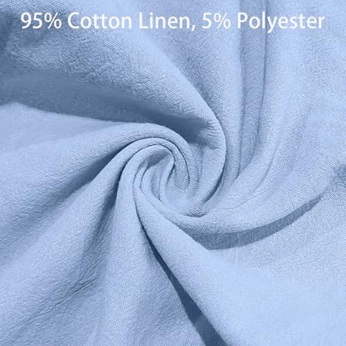 Mokaloha Mens Hemp Pants, Pacificozy Men's Casual Linen Fabric Drawstring Loose Elastic Waist Pocket Trousers4